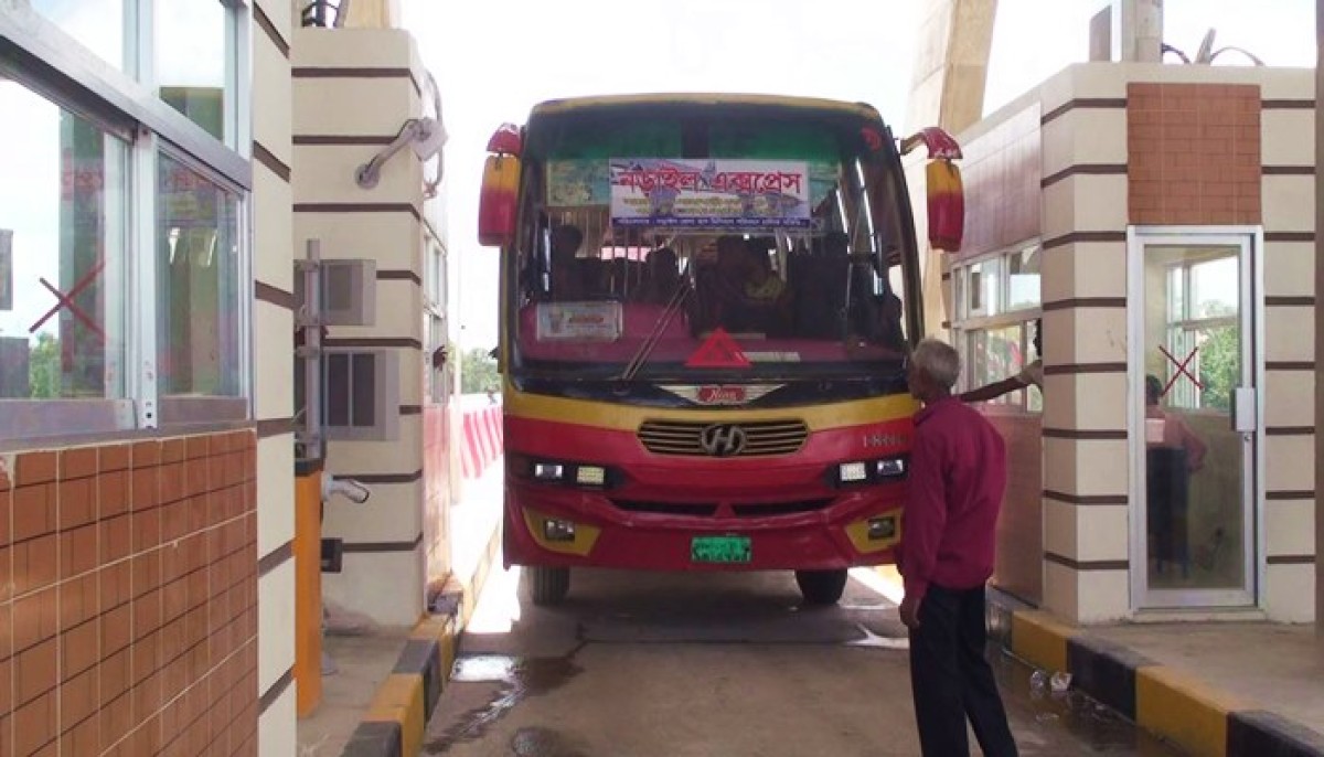 প্রথমদিনে মধুমতি সেতুতে টোল আদায় হলো যত টাকা