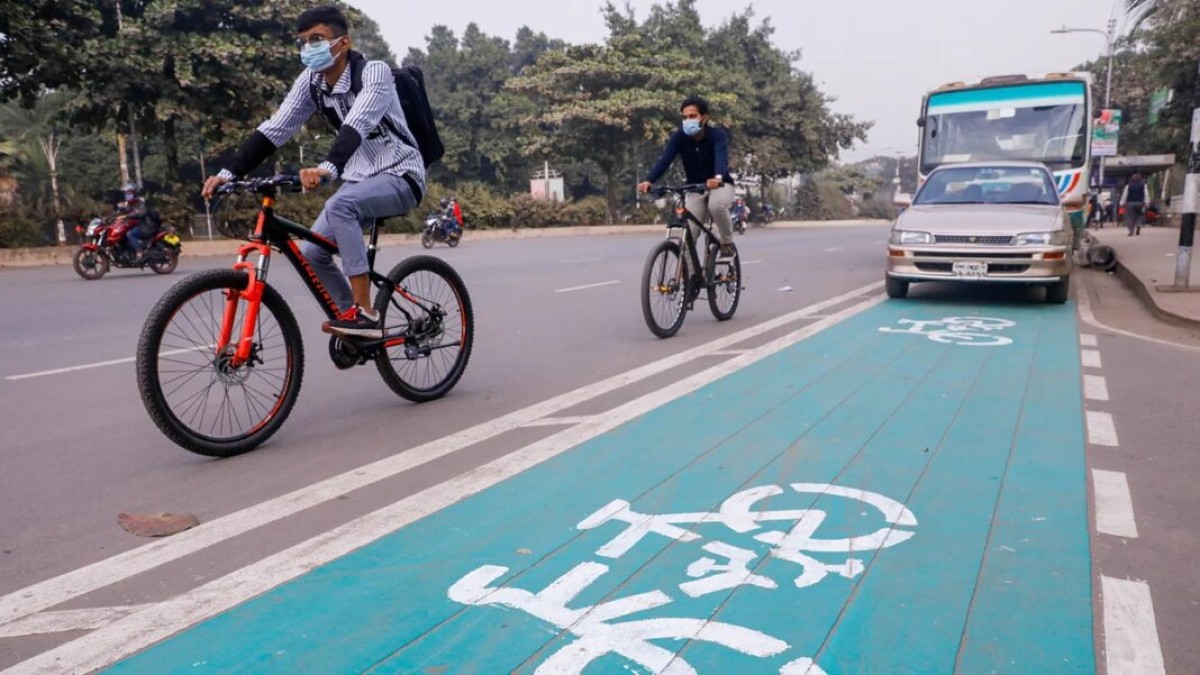 রাজধানীতে সাইকেলের জন্য পৃথক লেন